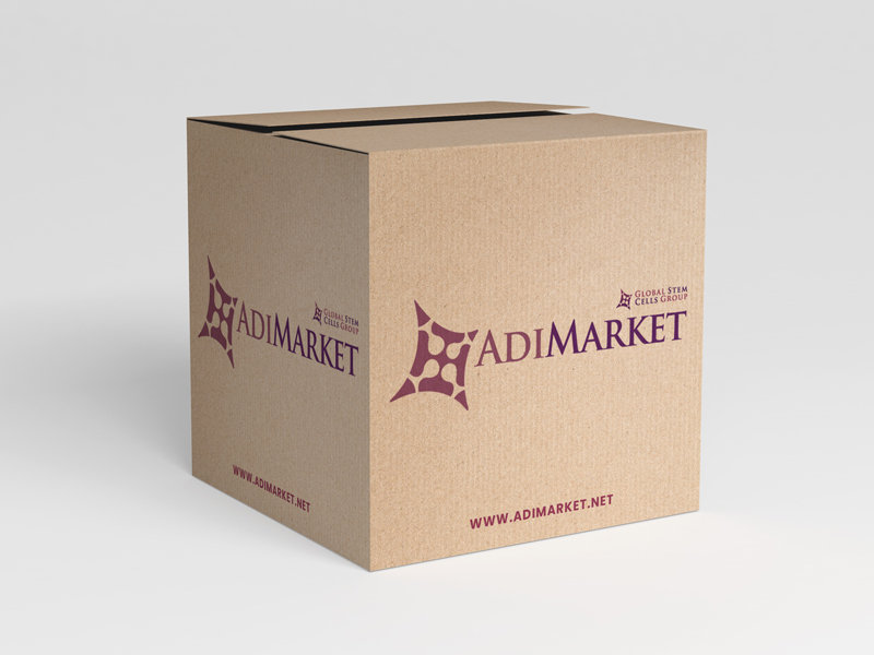 Free PSD Square Cardboard Box Mockup Design