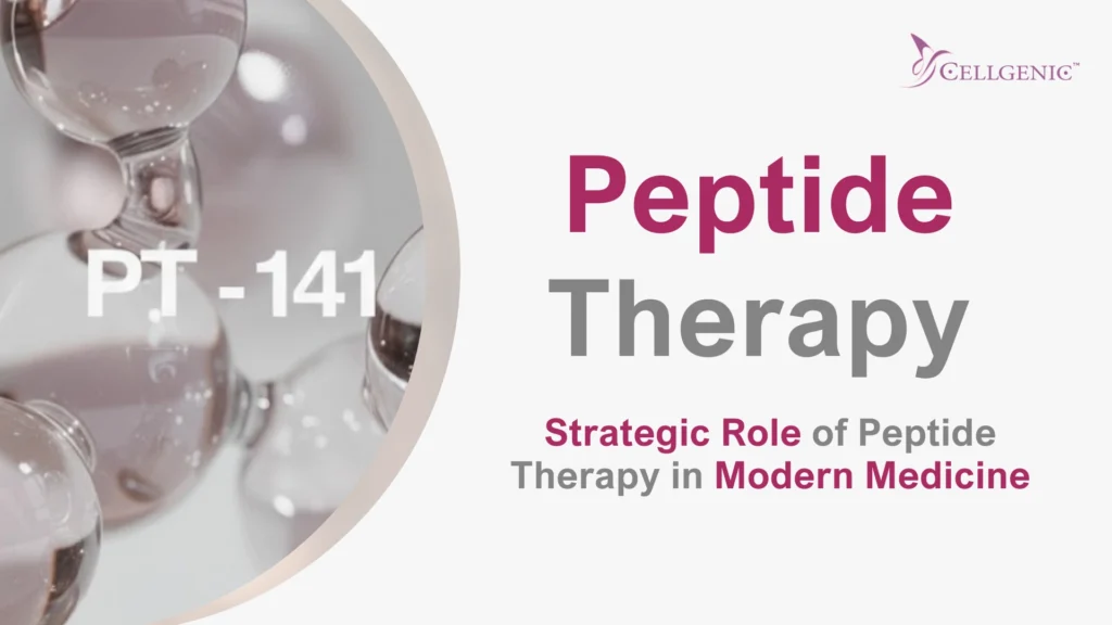 Laboratory glass vials representing advanced peptide therapy standards for clinical practice