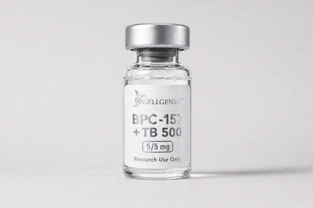 BPC-157 TB-500 blend peptide vial CellGenic
